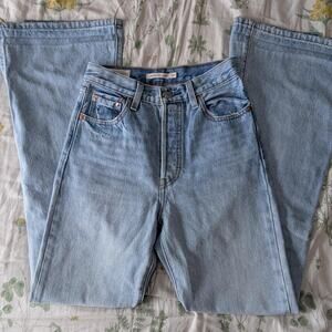 Levi's Light Blue Flare & Wide Leg Jeans